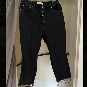 Abercrombie Curve Love Black jeans